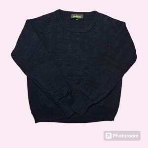 Sam Edelman Women Black Long Sleeve Sweater Size Small